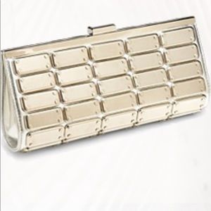 Steve Madden Silver Plated Clutch